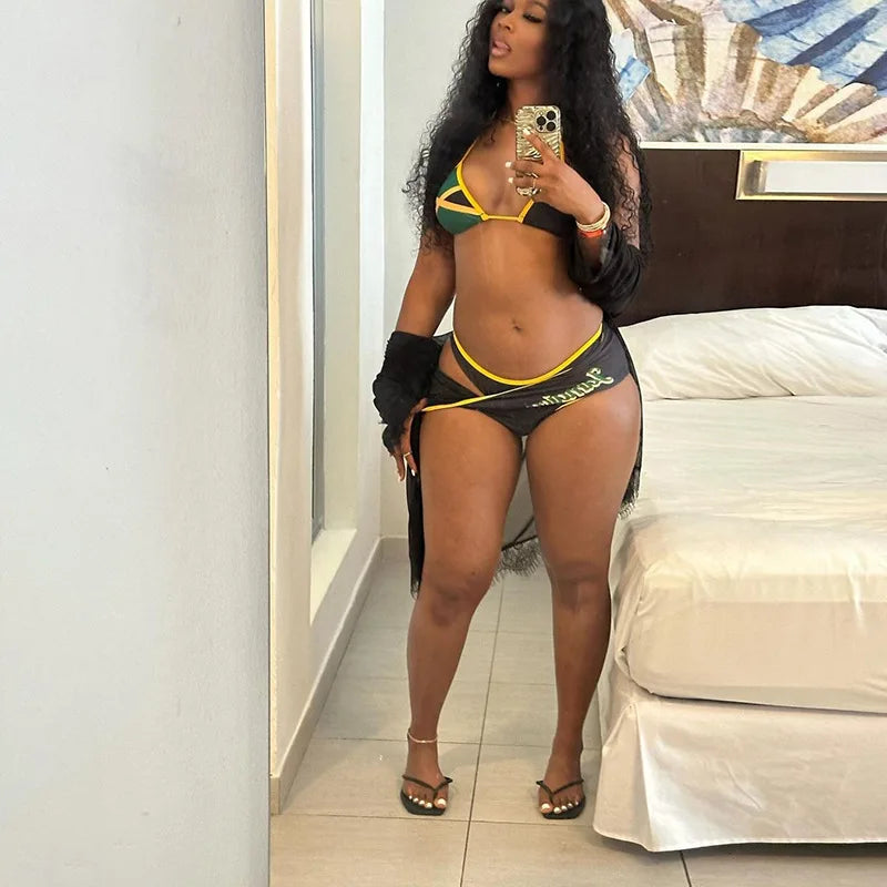 Jamaica 3 Piece Bikini Set