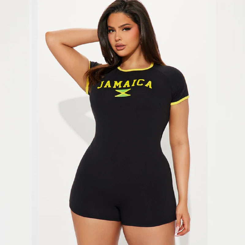 Jamaica Flag Sporty Jumpsuit