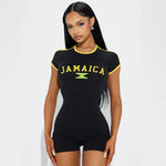 Jamaica Flag Sporty Jumpsuit