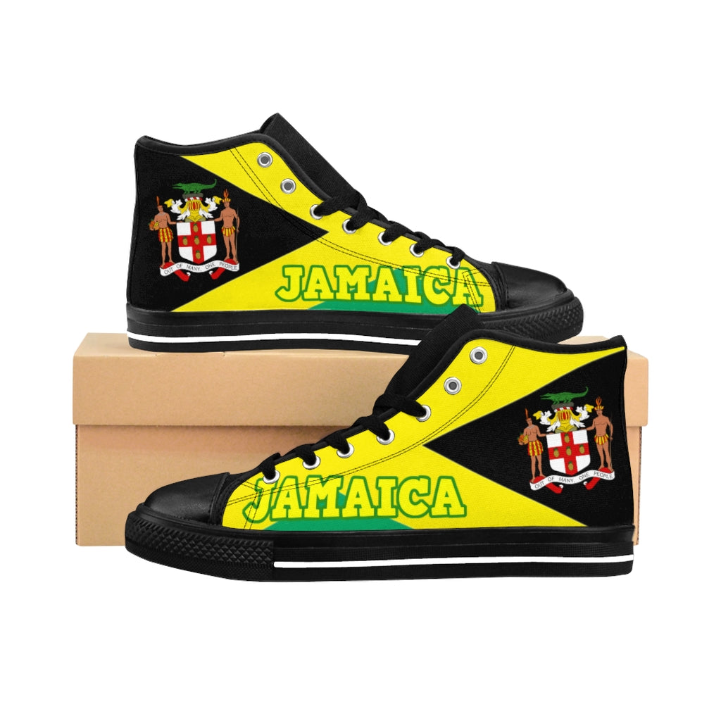 Jamaica Coat Of Arms High-top Sneakers