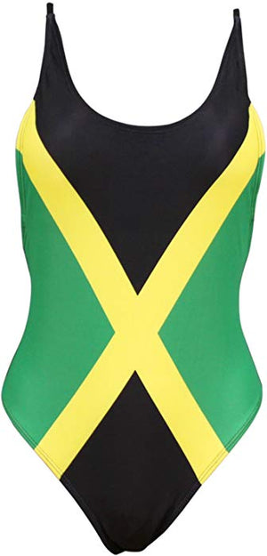 Jamaica flag One Piece Swimsuit