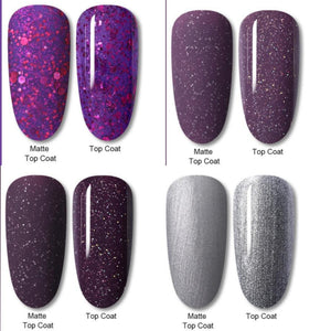 Glitter Sequins UV LED Nail Gel Polish