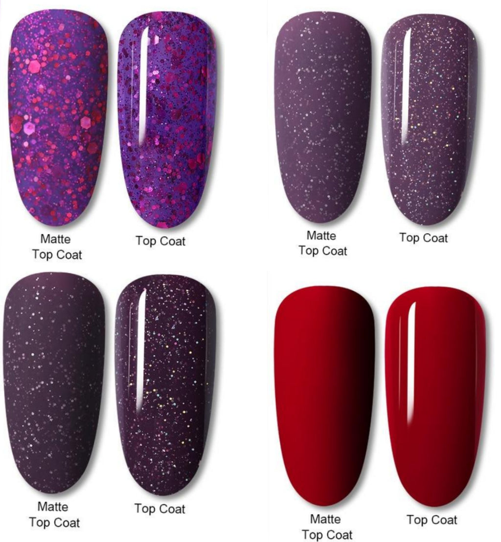 Glitter Sequins UV LED Nail Gel Polish