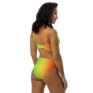 Rasta Recycled high-waisted bikini