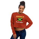 Jamaica No Problem Crop Sweatshirt