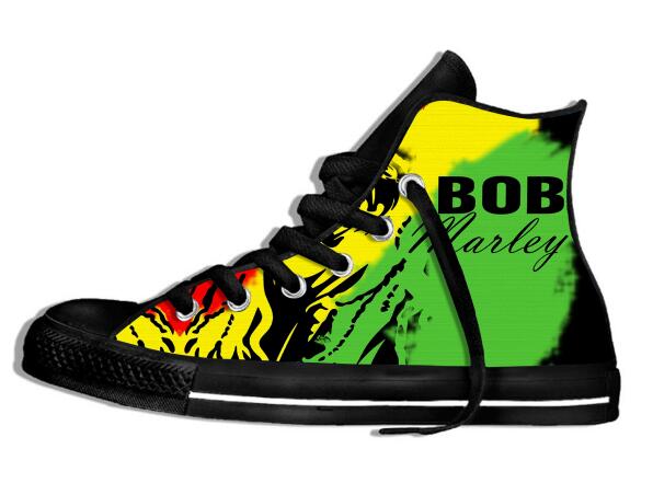 Bob Marley 3D Canvas Shoes