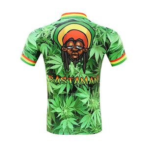 Rastaman Weed Leaf Cycling Jersey Set