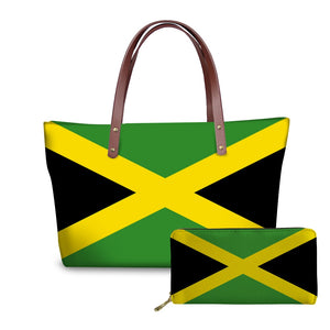 Jamaica Flag Handbags, Tote Bags, Wallets