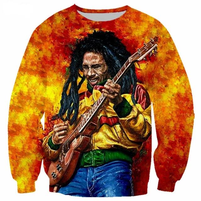 Bob Marley 3D Print T-Shirts, Hoodie, Sweatshirt & Shorts