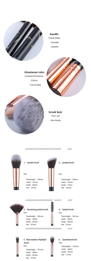 15Pcs Makeup Brushes Tool Set