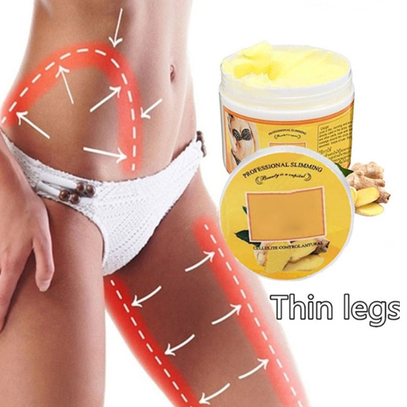 Ginger Fat Burning Anti-cellulite Weight Loss Massaging Cream