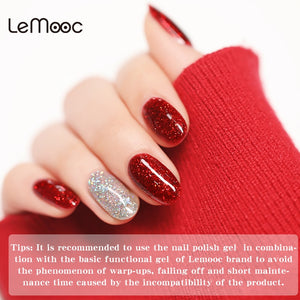 Glitter Sequins UV LED Nail Gel Polish