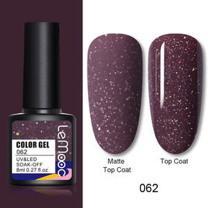 Glitter Sequins UV LED Nail Gel Polish