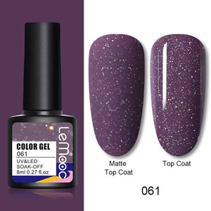 Glitter Sequins UV LED Nail Gel Polish