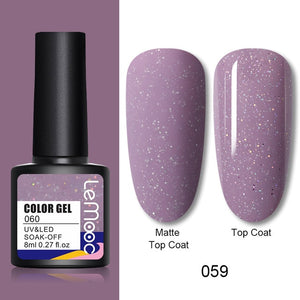 Glitter Sequins UV LED Nail Gel Polish