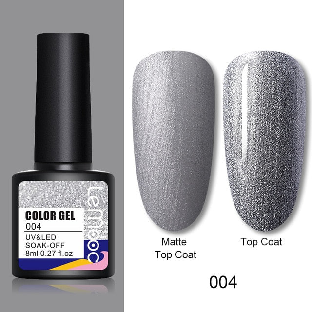 Glitter Sequins UV LED Nail Gel Polish