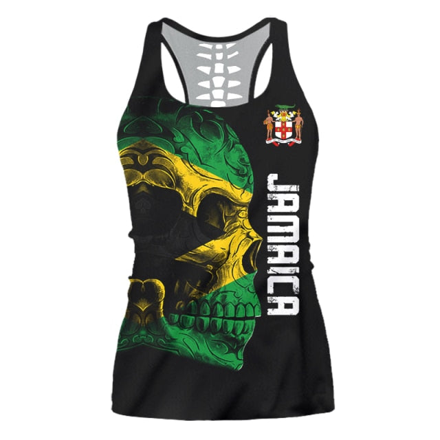 Jamaica Hollow Tank Top & Leggings