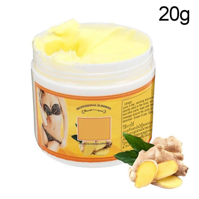 Ginger Fat Burning Anti-cellulite Weight Loss Massaging Cream