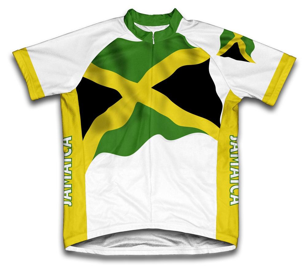 Jamaica Flag Cycling Jersey Shirt