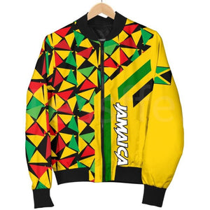 Jamaica Flag Unisex Bomber Jacket