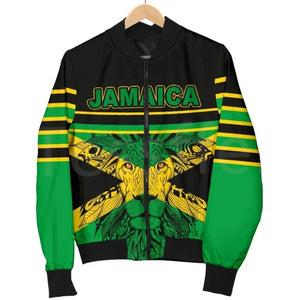 Jamaica Flag Unisex Bomber Jacket