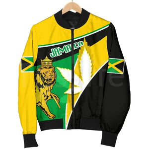 Jamaica Flag Unisex Bomber Jacket