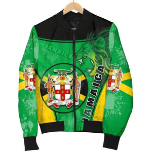 Jamaica Flag Unisex Bomber Jacket