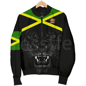 Jamaica Flag Unisex Bomber Jacket