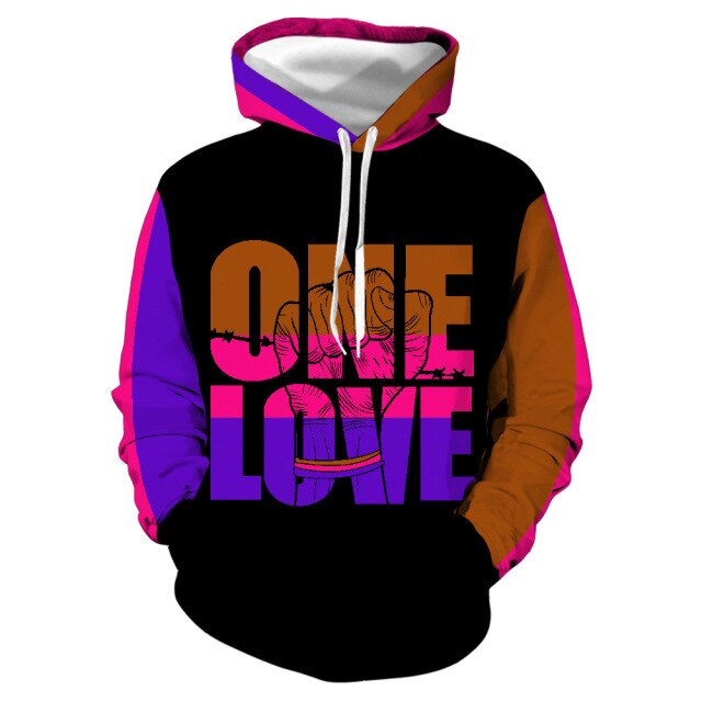 One Love Rasta Hooded Tracksuit