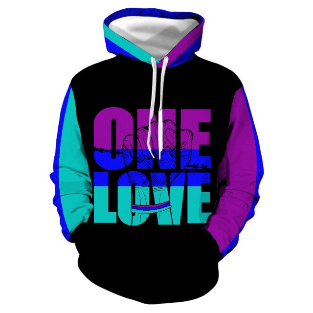 One Love Rasta Hooded Tracksuit