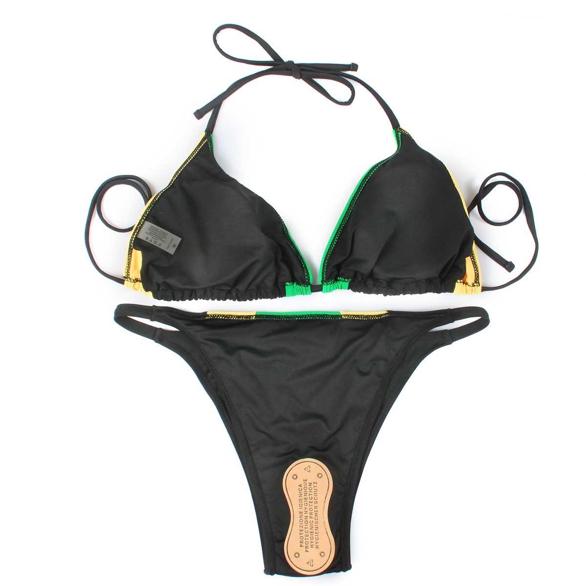 Jamaica Flag Two Piece Swimsuit