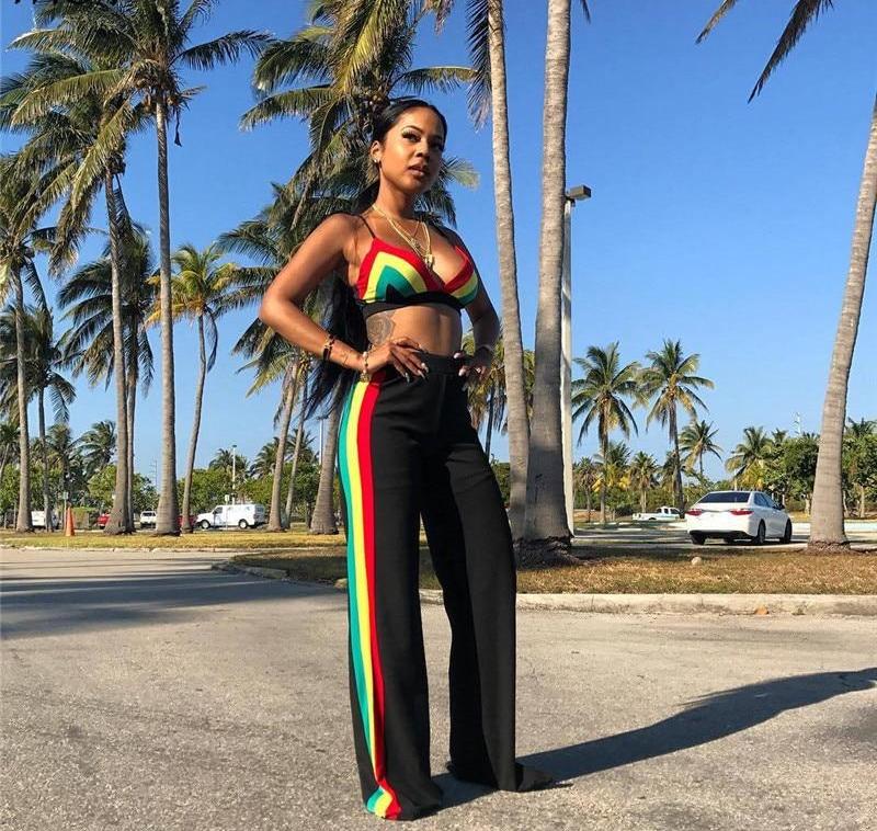 Rasta Colors 2 Piece Outfit