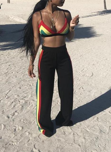 Rasta Colors 2 Piece Outfit