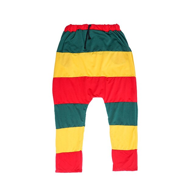 Rasta Striped Loose Sweatpants