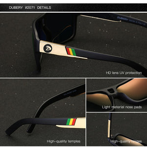 Dragon Polarized Rasta Stripe Sunglasses