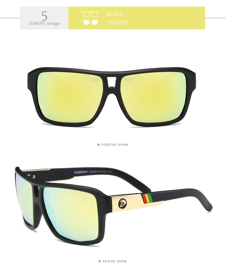 Dragon Polarized Rasta Stripe Sunglasses