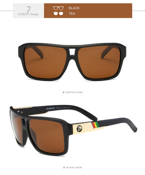 Dragon Polarized Rasta Stripe Sunglasses