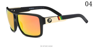 Dragon Polarized Rasta Stripe Sunglasses