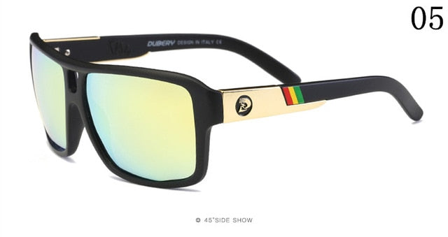 Dragon Polarized Rasta Stripe Sunglasses