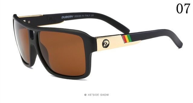 Dragon Polarized Rasta Stripe Sunglasses