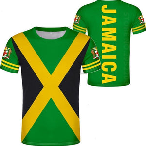 Jamaica Flag Coat Of Arms T-Shirt