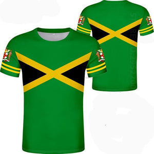 Jamaica Flag Coat Of Arms T-Shirt