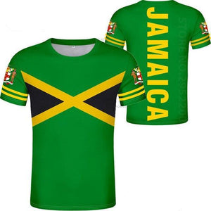 Jamaica Flag Coat Of Arms T-Shirt