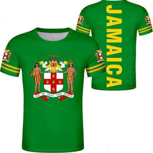 Jamaica Flag Coat Of Arms T-Shirt