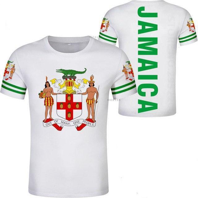 Jamaica Flag Coat Of Arms T-Shirt