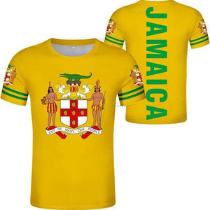 Jamaica Flag Coat Of Arms T-Shirt