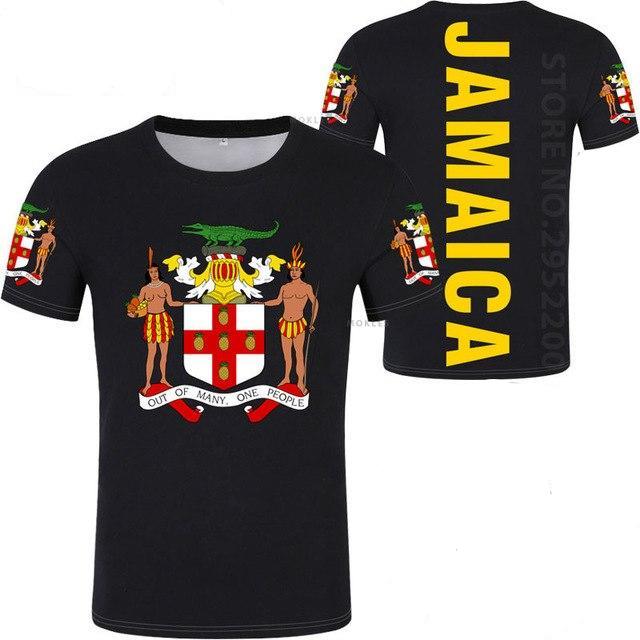 Jamaica Flag Coat Of Arms T-Shirt