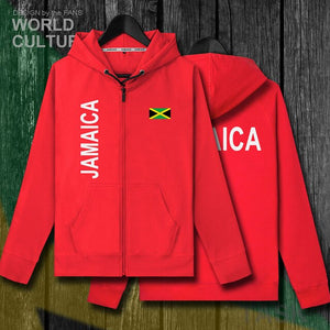 Jamaica Zipper Hooded Sweatshirt