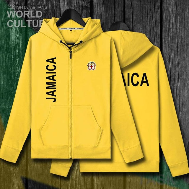 Jamaica Zipper Hooded Sweatshirt