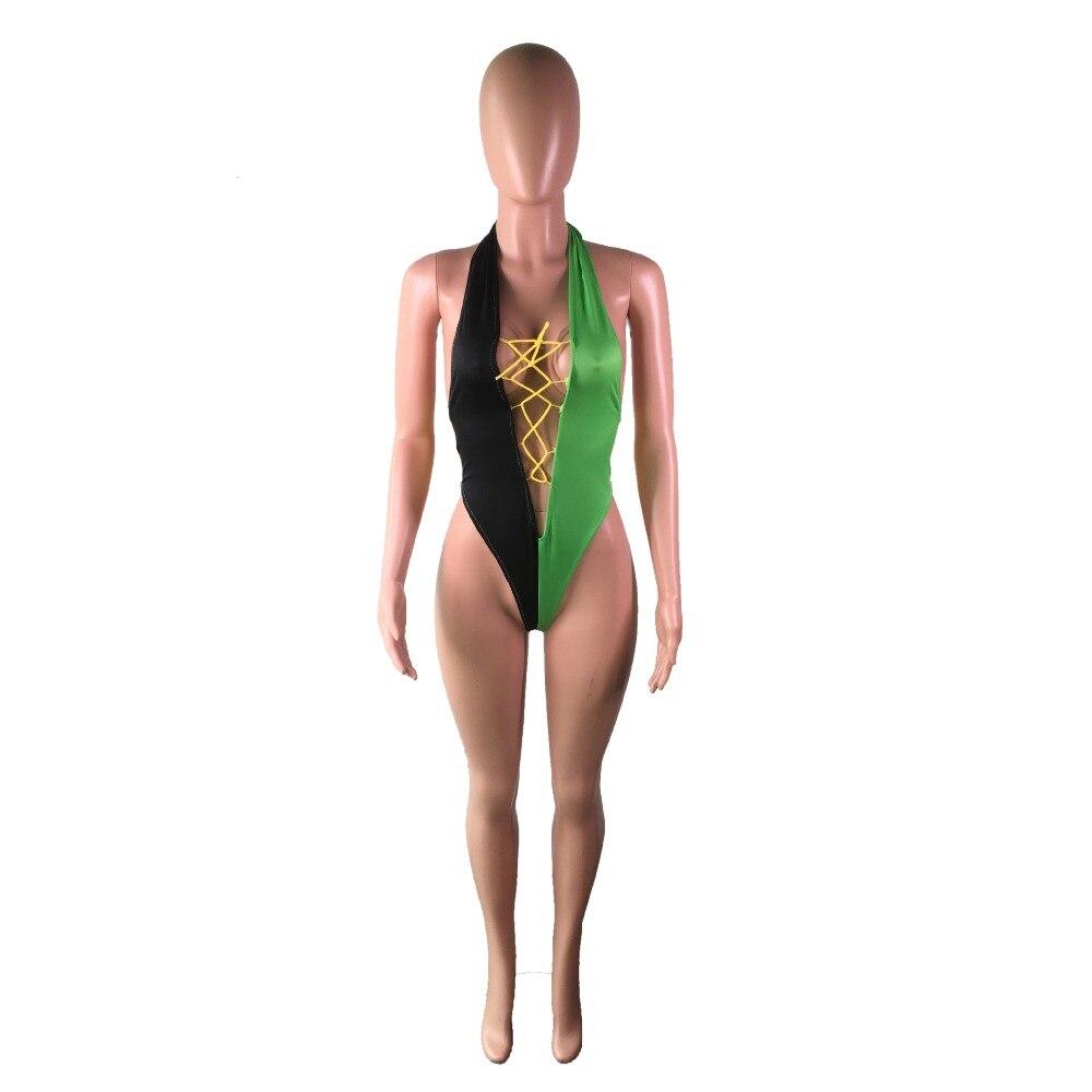 Jamaica Color One Piece Swimsuit